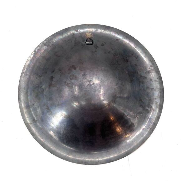 Vintage Large Handmade Copper Brass Metal Wall Plaque Egyptian Pyramids & Sphinx - Picture 9 of 9